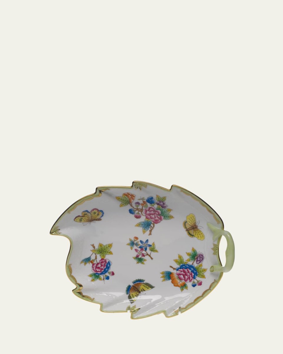 Queen Victoria Leaf Dish